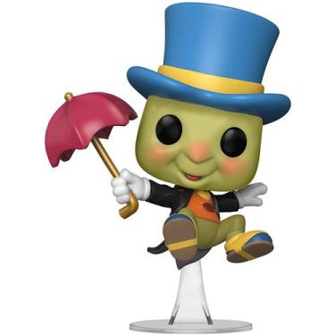 Imagem de Boneco Disney Funko Pop Jiminy Cricket 980 NYCC Grilo Falante Pinocchi
