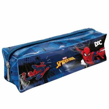 Imagem de Estojo simples escolar Homem Aranha Dac