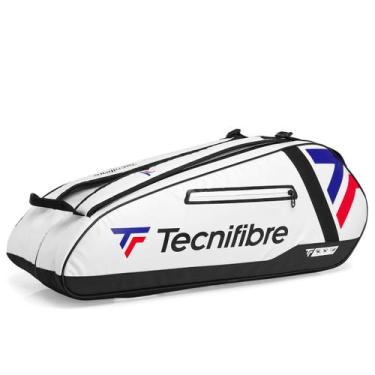 Imagem de Raqueteira Tenis Tecnifibre Tour Endurance 6R Branca Preta