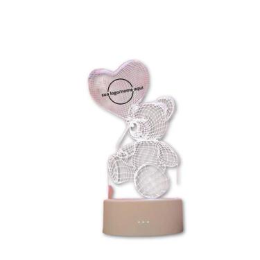 Imagem de Luminária de Mesa Abajur LED Sua Logo empresa Personalizada - Mormino