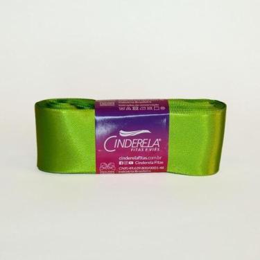 Imagem de Fita de Cetim 38MM 10M. Verde Folha - Cinderela
