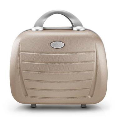 Imagem de Frasqueira de Viagem Maleta Necessaire Rígida ABS Grande de Mão Bordo 