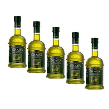Imagem de Azeite Italiano Extra Virgem Colavita 500ml Kit 5