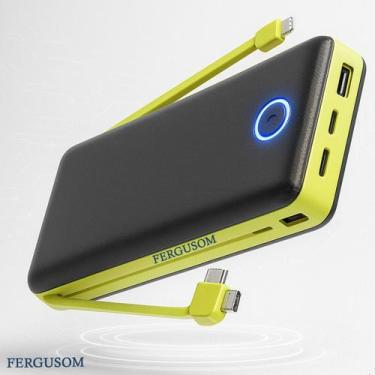Imagem de Carregador Portatil Bateria Power Bank 20000 mah PN959 - NoBrand, Pret