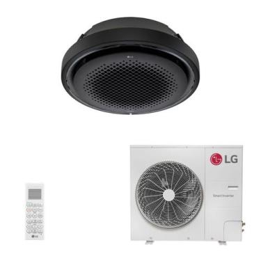 Imagem de Ar-Condicionado Split Round Black Cassete Inverter WI-FI LG Quente/Fri