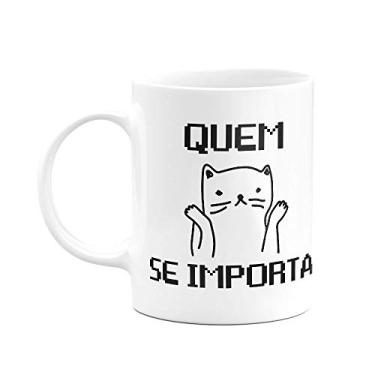 Imagem de Caneca Gato - Quem se importa