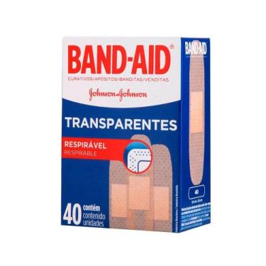Imagem de Curativo Band-Aid Transparente 40 Und
