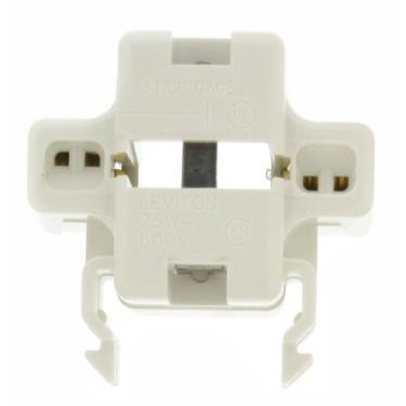 Imagem de Leviton Suporte de lâmpada fluorescente compacto 26719-100, branco