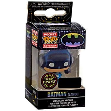 Imagem de Funko Pocket Pop! Keychain: Batman Gamer Limited Edition Glow in The Dark Chase Exclusive