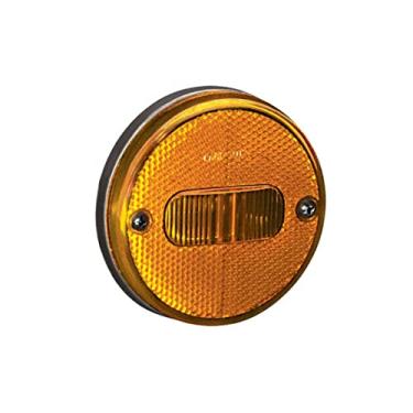 Imagem de Lanterna Lateral 85Mm Amarelo Suporte compativel guer ra Pl2004 uso geral Lente Pl05650001