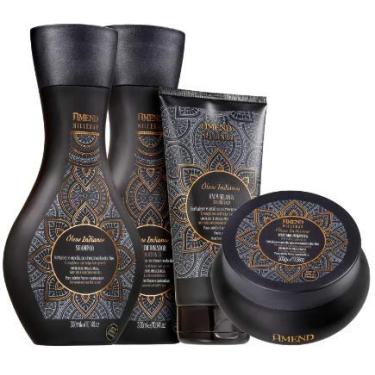 Imagem de kit Amend Milenar óleos Indianos (Sh+Cond +Másc+Balm)