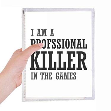 Imagem de Caderno profissional Killer Games com folhas soltas e diário recarregável, artigos de papelaria