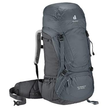 Imagem de Deuter, Mochila Cargueira Alpamayo SL 50+10 Litros para Trekking, Viagens e Caminhadas Longas, Cinza.