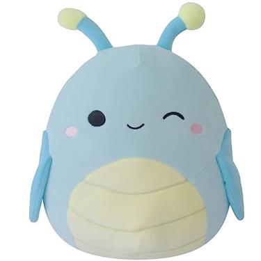 Imagem de Squishmallow Official Kellytoy Bugs Insects & Creeping Things Collectable Pillow Animals (Giles Blue Grasshopper, 11 Inch)