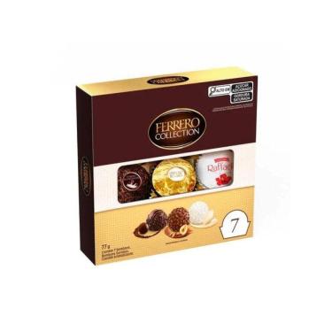 Imagem de Chocolate Ferrero Collection 77g Com 7 Unidades