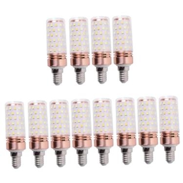 Imagem de Homoyoyo 12 Peças bulbos de milho LED lâmpada LED lâmpada elétrica lâmpadas de base e14 lâmpada branca lâmpada não regulável lâmpadas de 16w escurecimento Vela e27