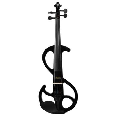 Imagem de Violino Intermediário Elétrico Orquezz Scroll 4/4 Preto - Z-010E