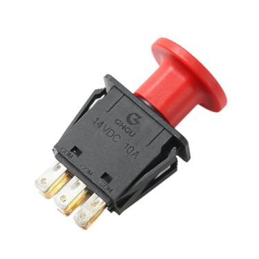 Imagem de menolana Interruptor Pto Ferramentas Elétricas Acessórios Botão de Parada de Emergência Botão Jerk para Tratores ZR7 Mini Z x 1 Z4 Cortador de Grama Ayp GT2254