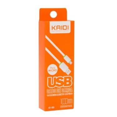 Imagem de Cabo de Celular de Dados Cabo Carregador Kd-305 Kaidi Bom - A.R Varied