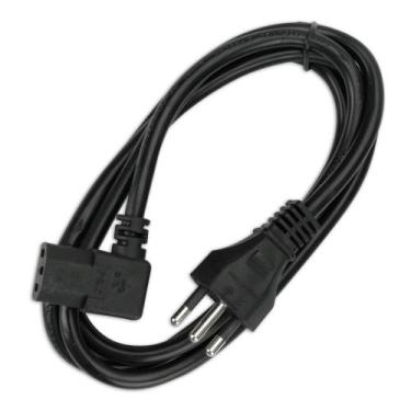 Imagem de Cabo De Força Tripolar 90º Graus 1.5mts Pc Fontes Monitores - GREEN