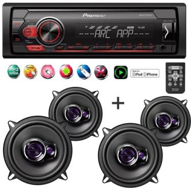 Imagem de Aparelho de Som Pioneer Mvh-s118ui + Kit alto falantes 5 Pol