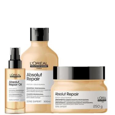 Imagem de LOreal Professionnel Kit Serie Expert Absolut Repair Gold Quinoa Prote