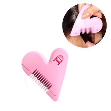 Imagem de 1 Pente Navalha Aparador Corte Desfia Cortar Cabelo Franja  - LULLU PE