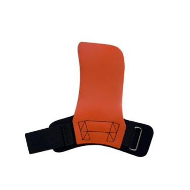 Imagem de Hand Grip Cross Pull up Luva Protetora mãos LARANJA  M  - Pack Master