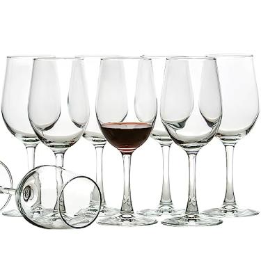 Imagem de C CREST Elegantes taças de vinho tinto de 325 ml para festa, casamento - conjunto de 8