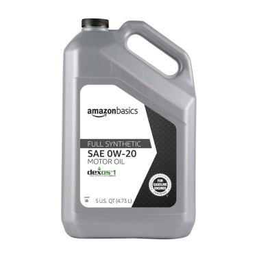 Imagem de Óleo de motor Amazon Basics totalmente sintético 0W-20 5L