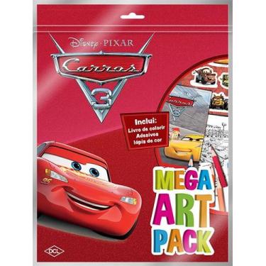 Imagem de Livro - Disney - Mega art pack - Carros 3