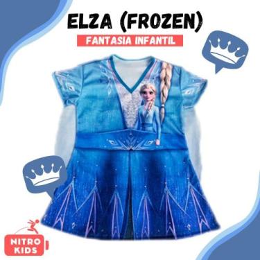 Imagem de Fantasia Vestido Simples da Elza (Frozen) - Podumaju, M