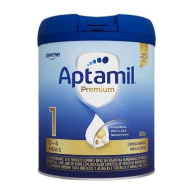 Imagem de Fórmula infantil Aptamil Premium 1 - Danone -lata 800 g, 800g, Origina