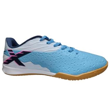 Imagem de Chuteira Futsal Oxn Gênio 4 - Ciano - 42