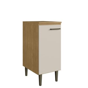 Imagem de Balcão 1 Porta 40cm com Pés 100 MDF May Cadorin Móveis