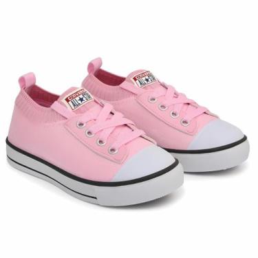 Imagem de Tênis Meia Infantil Confortável Colegial Menino Menina Branco - Malays