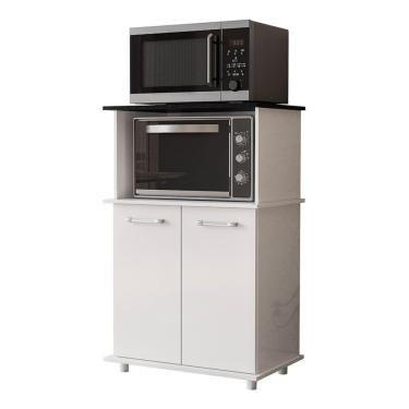 Imagem de Balcão Multiuso Isis 2 Portas para Forno e Micro-ondas - Nicioli