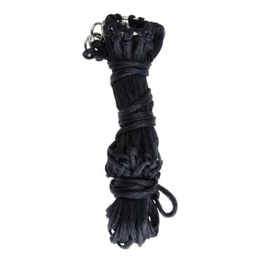 Imagem de menolana Rede de feno de alimentação lenta, saco de feno, suprimentos leves de alimentação de cavalos, bolsa de malha pendurada, Black 36inch