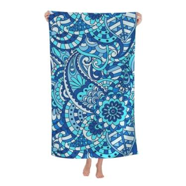 Imagem de Toalha de praia personalizada com nome, toalhas de praia absorventes de nome personalizado, toalhas de banho leves personalizadas presentes para piscina, acampamento, praia, academia, banheiro,