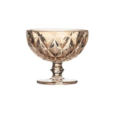 Imagem de Taça de Sobremesa Diamante 390 ml Âmbar