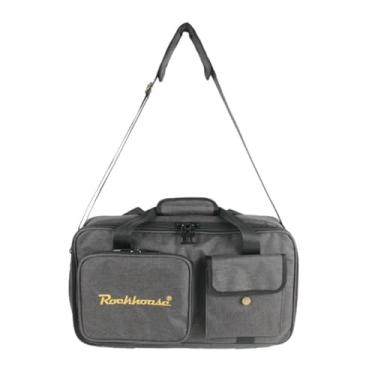 Imagem de Generic Pedalboard Carry Case Guitar Efeitos Pedal Pedal Bag Bag Travel Resistente a água Mostrar bolsa de pedal de guitarra de guitarra ao ar livre, 49cmx27cmx16cm