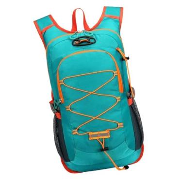 Imagem de Deevoka Pacote de hidratação de mochila de hidratação com alças ajustáveis ​​de ombro esportes rucksack de mochila para camping de camping, Verde