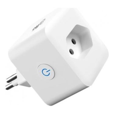Imagem de Plugue de Tomada Inteligente branco wi-fi 16 A elg - SHPT400