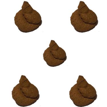 Imagem de Kit Com 5 Cocô Falso Brinquedo Pegadinha