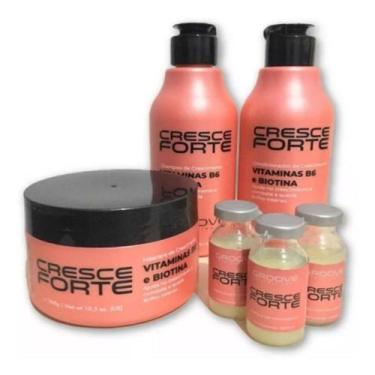 Imagem de Kit Cresce Forte com 6 Produtos Groove Professional
