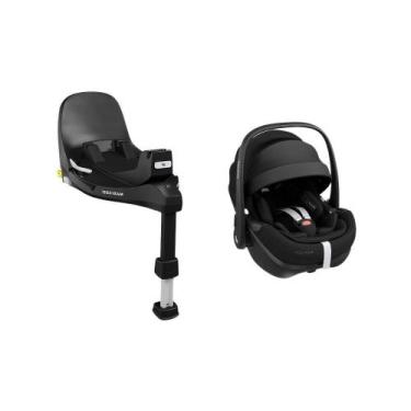 Imagem de Bebê Conforto Pebble 360 Pro com Base Essential Black - Maxi-Cosi