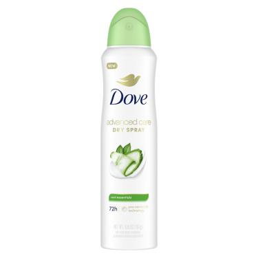 Imagem de Desodorante antitranspirante Dove Advanced Care Dry Spray 110mL
