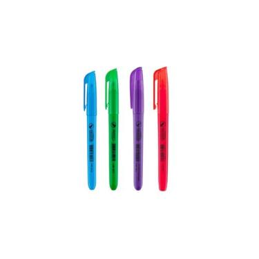 Imagem de Caneta Marca Texto Neon Fluorescente BRW  Unidade/Kit (Á Escolher), KI