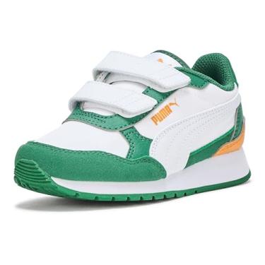 Imagem de PUMA Unissex-Child St Runner Hook and Loop, Vine-puma branco, 17