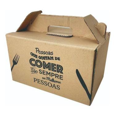 Imagem de Caixa Papelão Para Transporte de Alimentos em Geral - embalagem